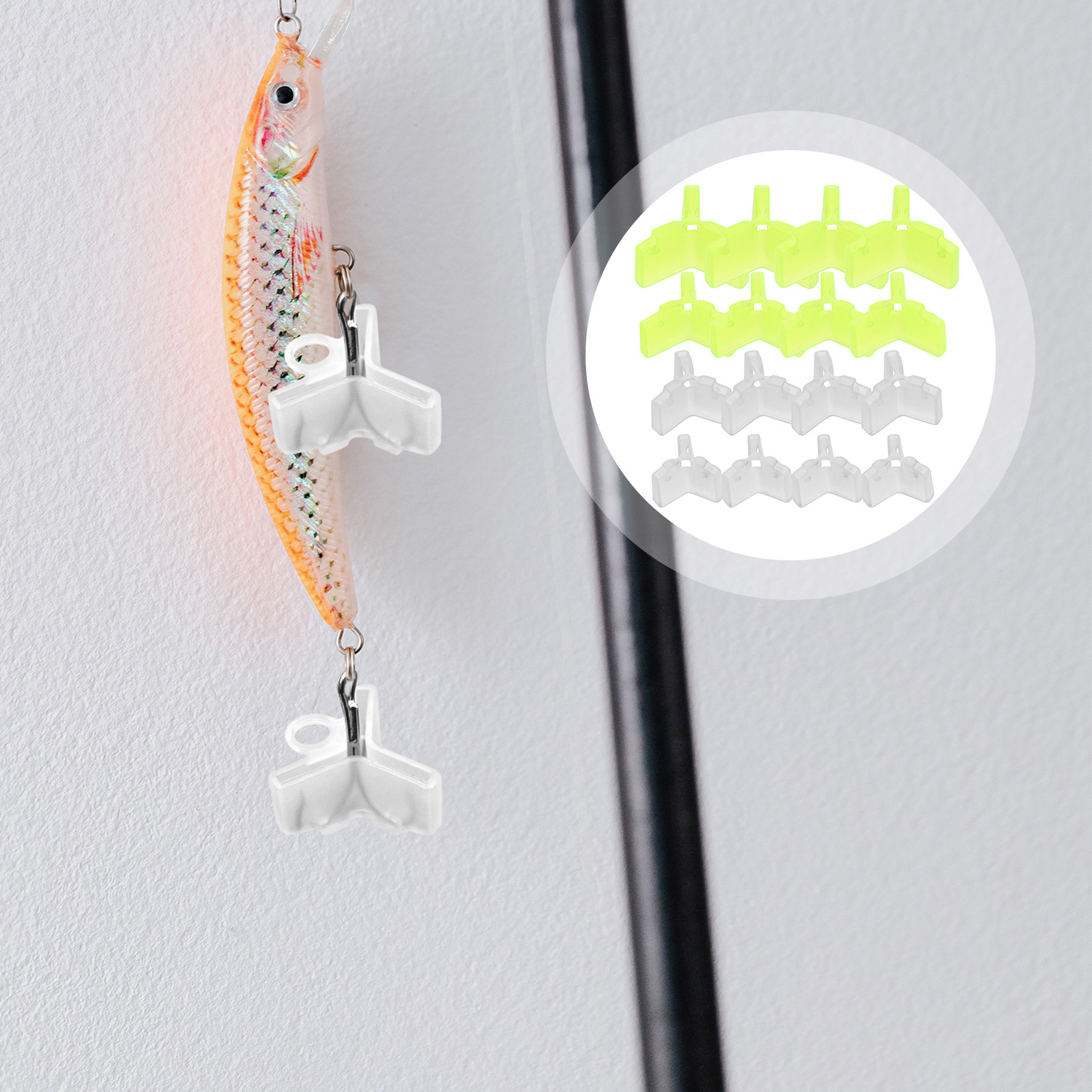 Fishing Lure Accessories - 240 sztuk – osłonki na haczyki