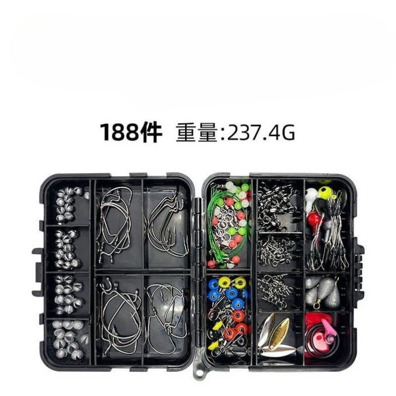 Fishing Lure Accessories - 188-częściowy zestaw akcesoriów wędkarskich, w tym