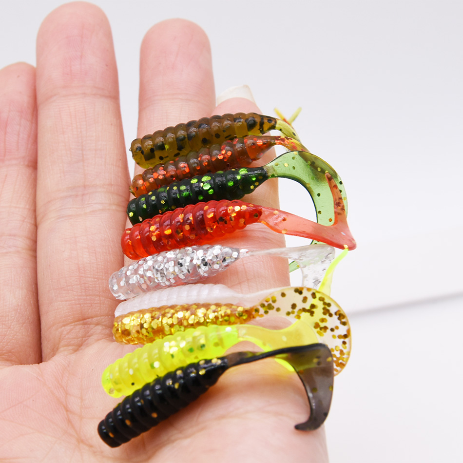 JYJ 5szt/worek 1g haczyk jigow – Fishing Lure Soft Plastic recenzja i cena