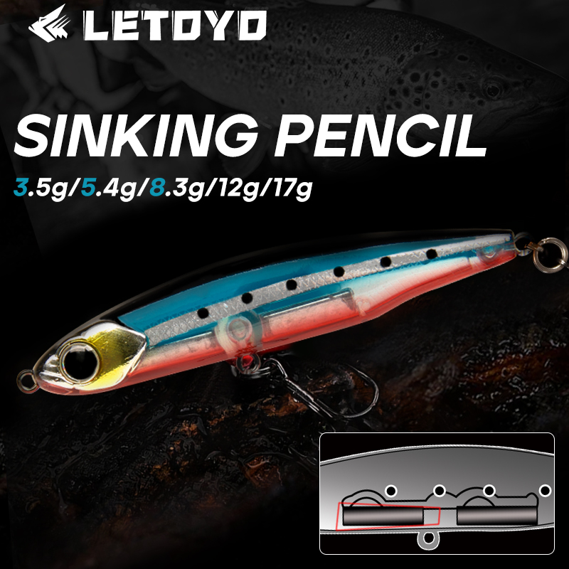 LETOYO Sinking Pencil 17g 12g- – Fishing Lure Spoon recenzja i cena