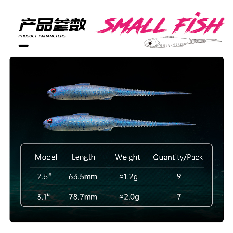 FISHANT Fork Tail Hollow Float – Fishing Lure Soft Plastic recenzja i cena