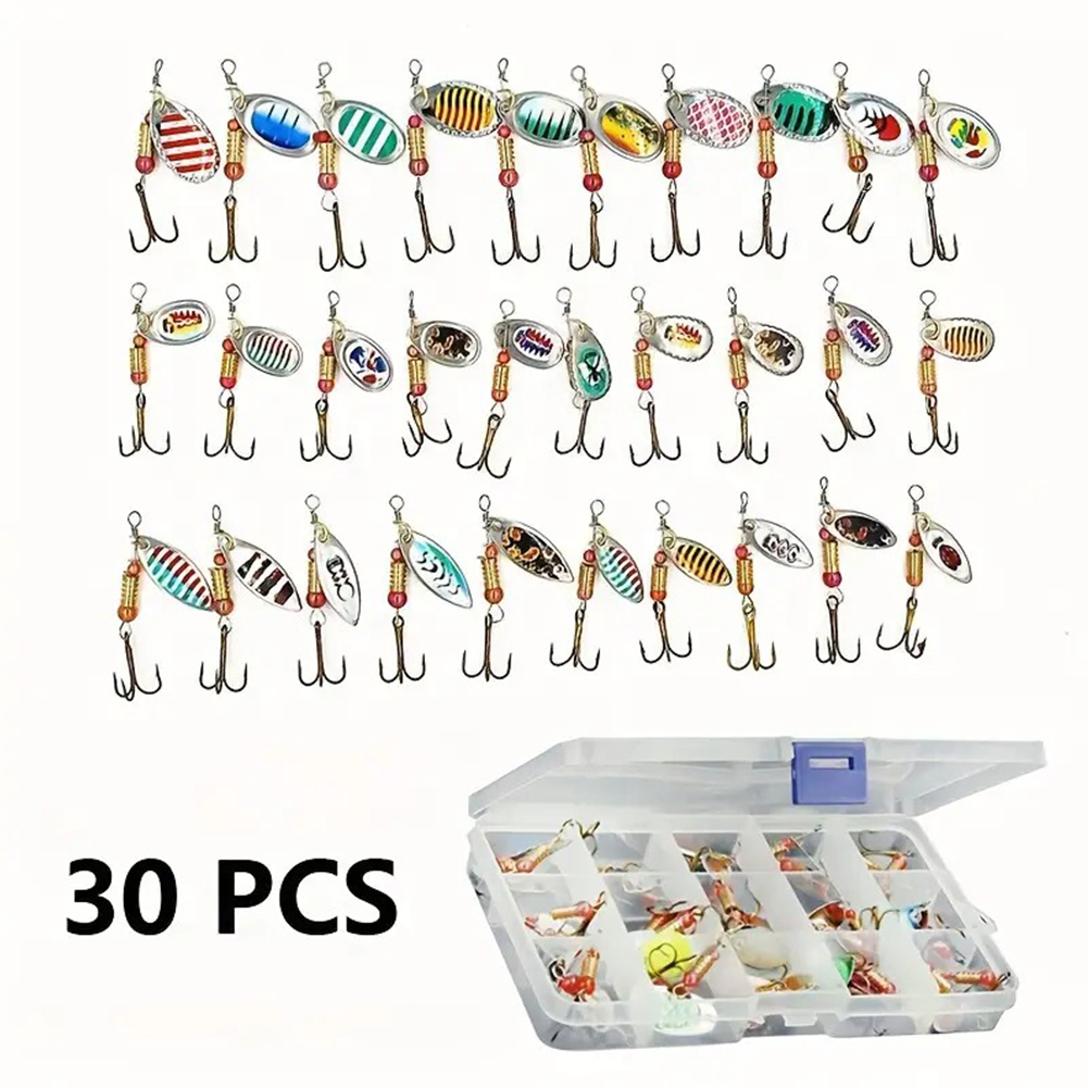 30 sztuk metalowych przynęt w  – Fishing Lure Spoon recenzja i cena
