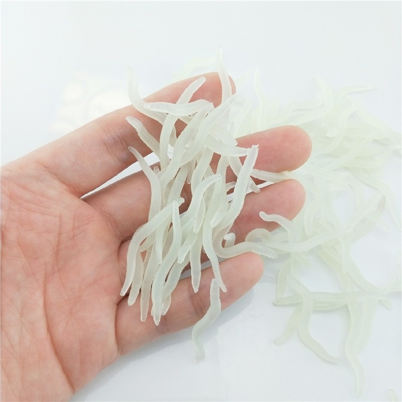 60 sztuk 4cm wędkowanie siliko – Fishing Lure Soft Plastic recenzja i cena