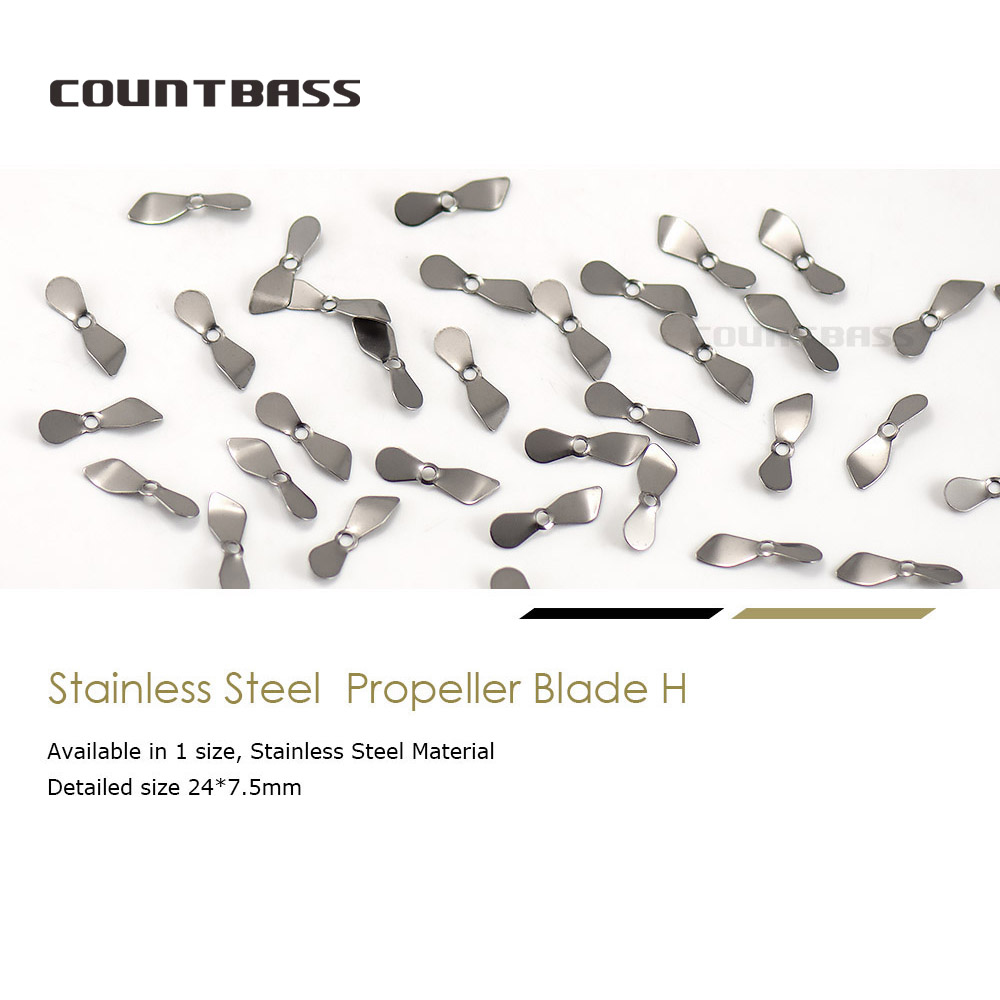 Countbass 50 szt. Ostrza podpo – Fishing Lure Blade Bait recenzja i cena